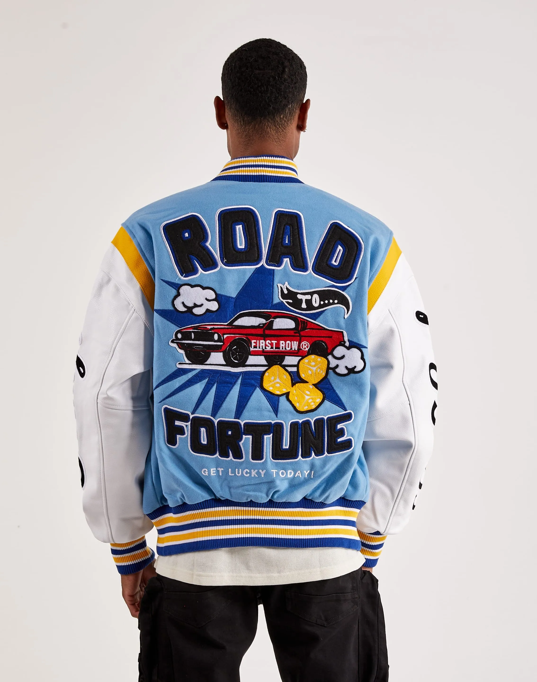 First Row Road Fortune Varsity Jacket