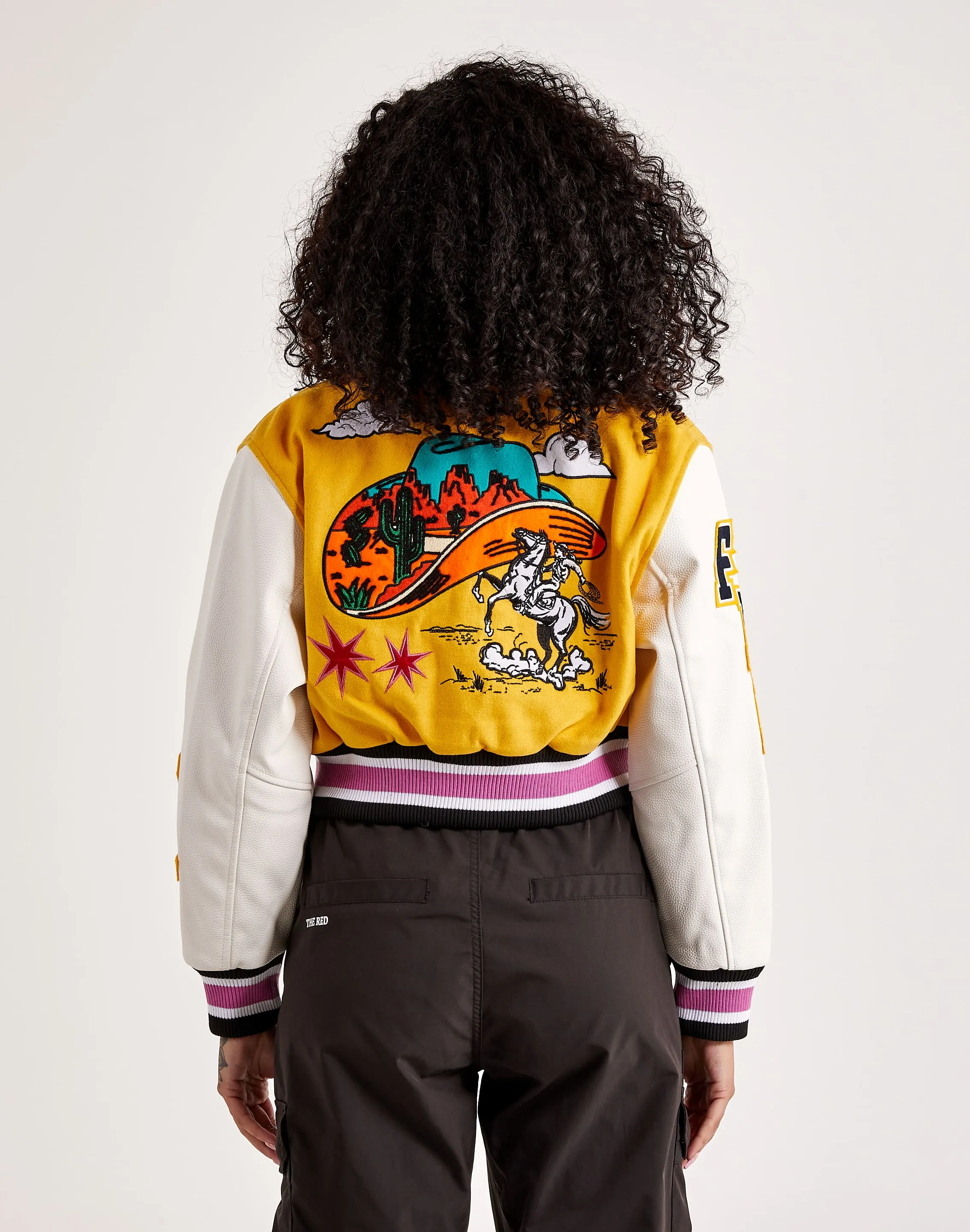 First Row Wild & Free Varsity Jacket