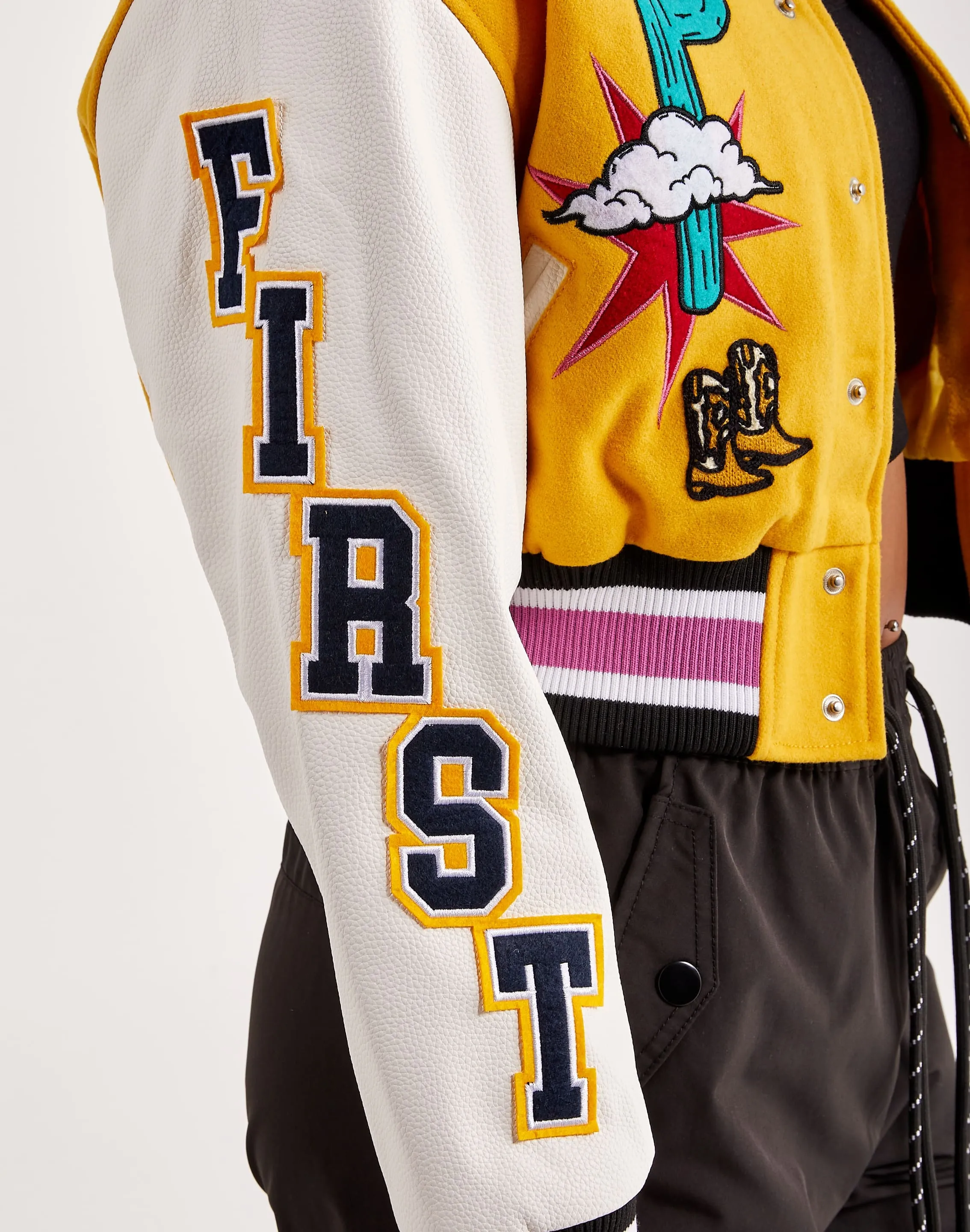 First Row Wild & Free Varsity Jacket