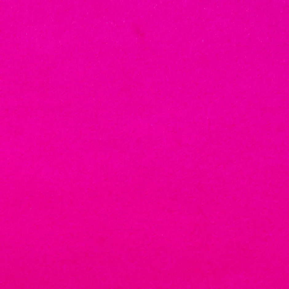 Fluorescent Pink Double-Faced Pure Cashmere