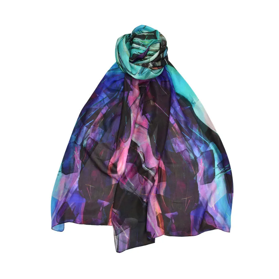 Frizzle Silk Scarf