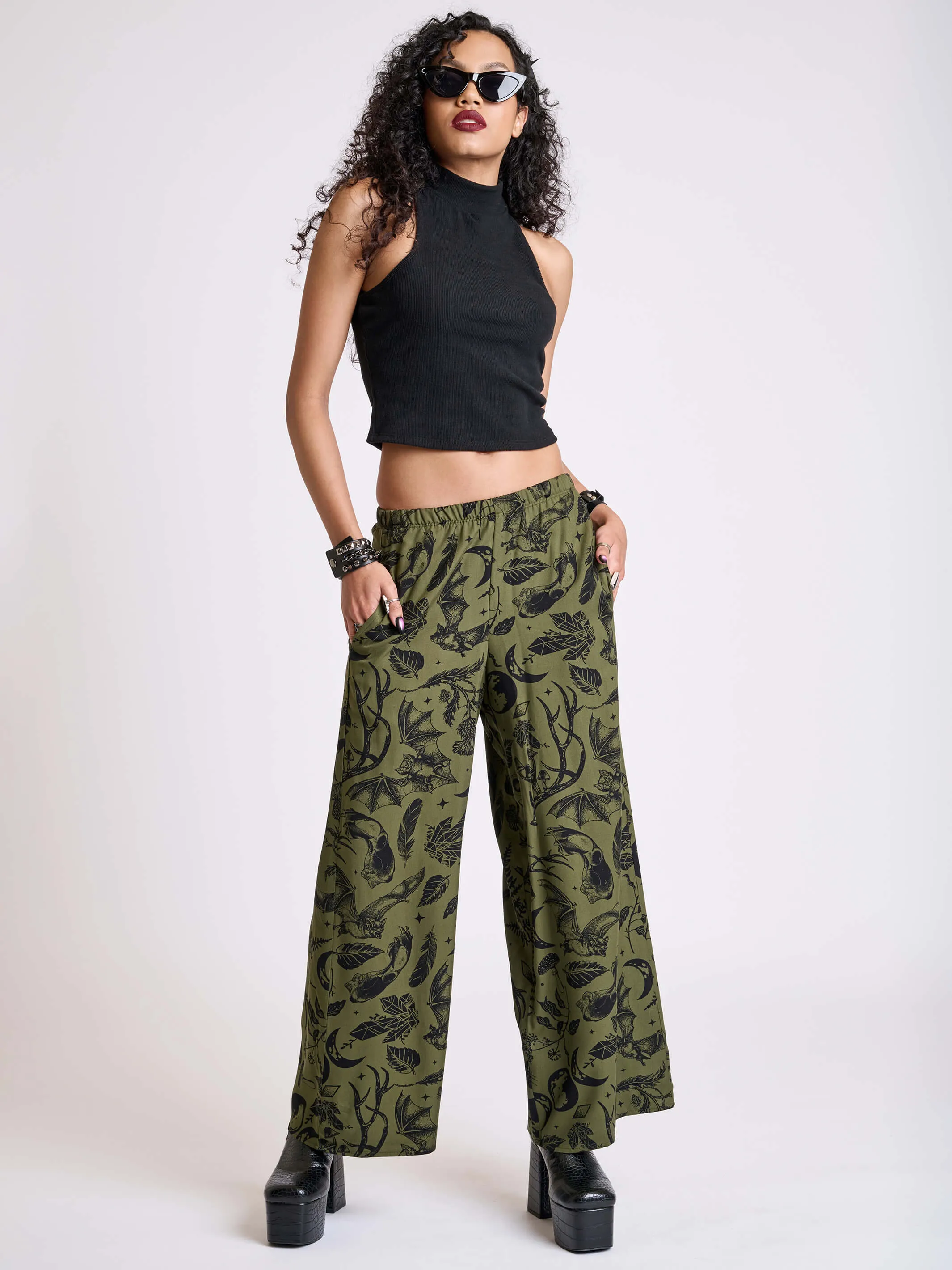 Garden Witch Palazzo Pants