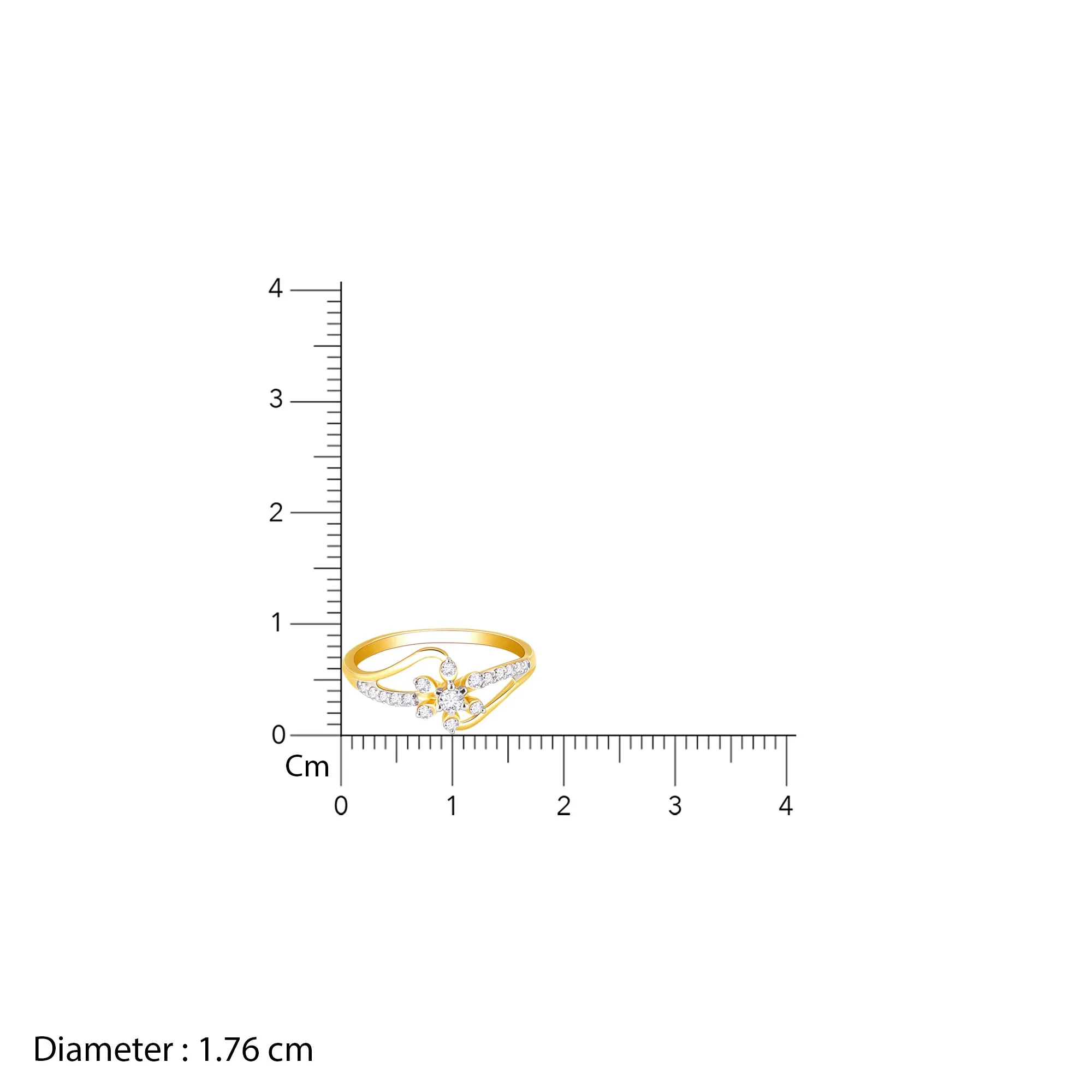 Gold Seasons Of Life Diamond Ring