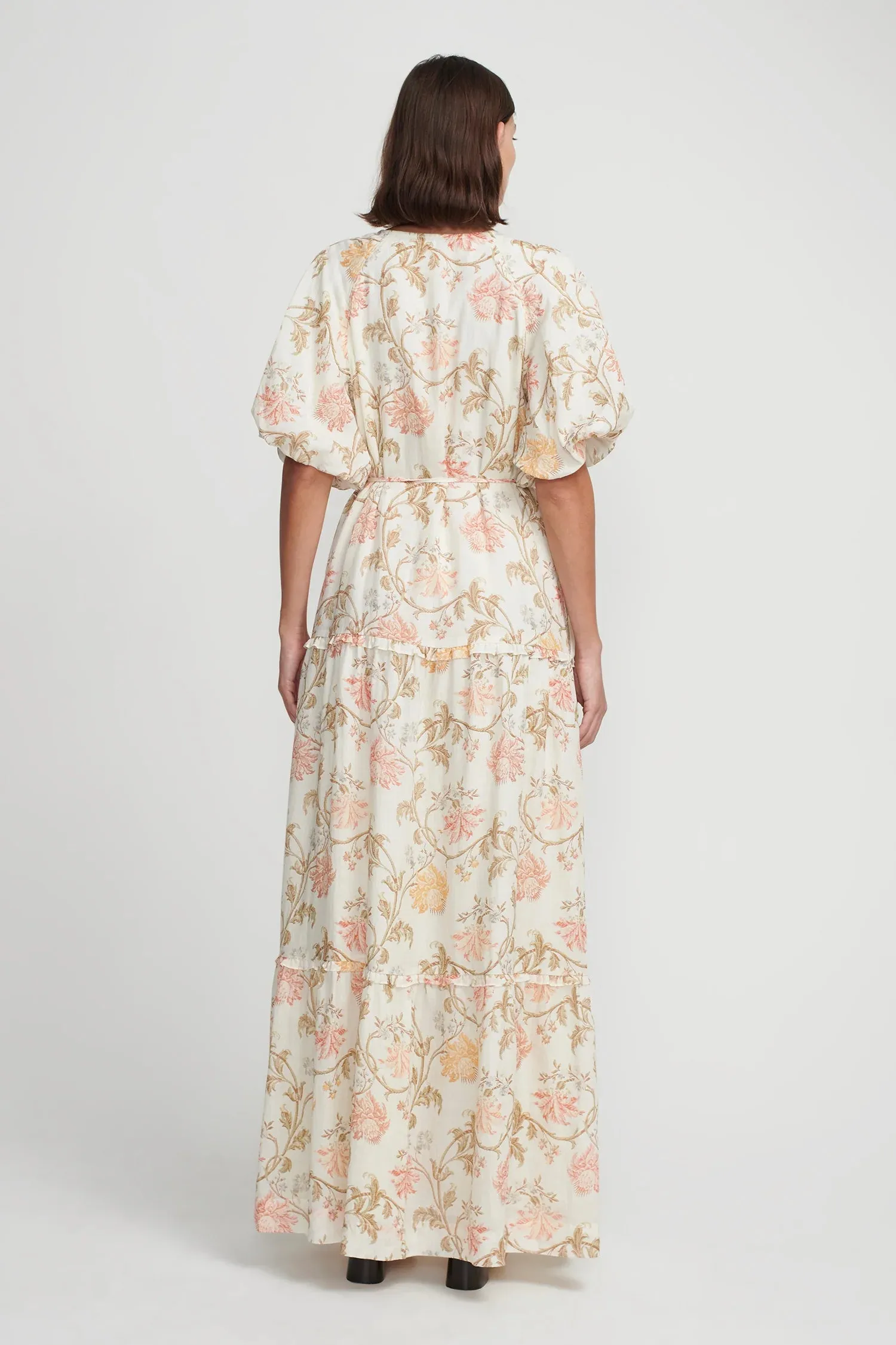 Hansen & Gretel | Margiela Maxi Dress Creme Floral