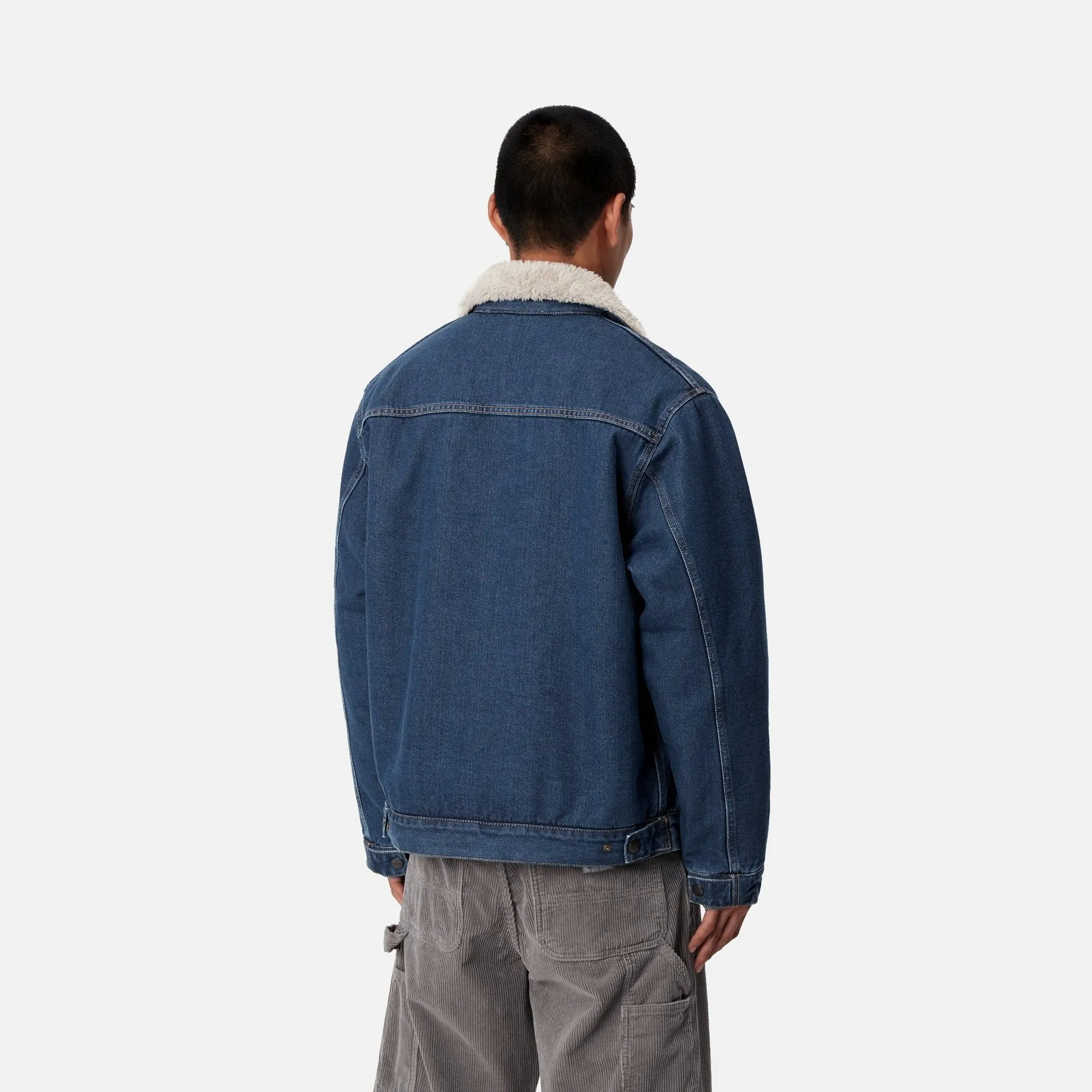 Herald Jacket | Blue / Wall (stone washed)