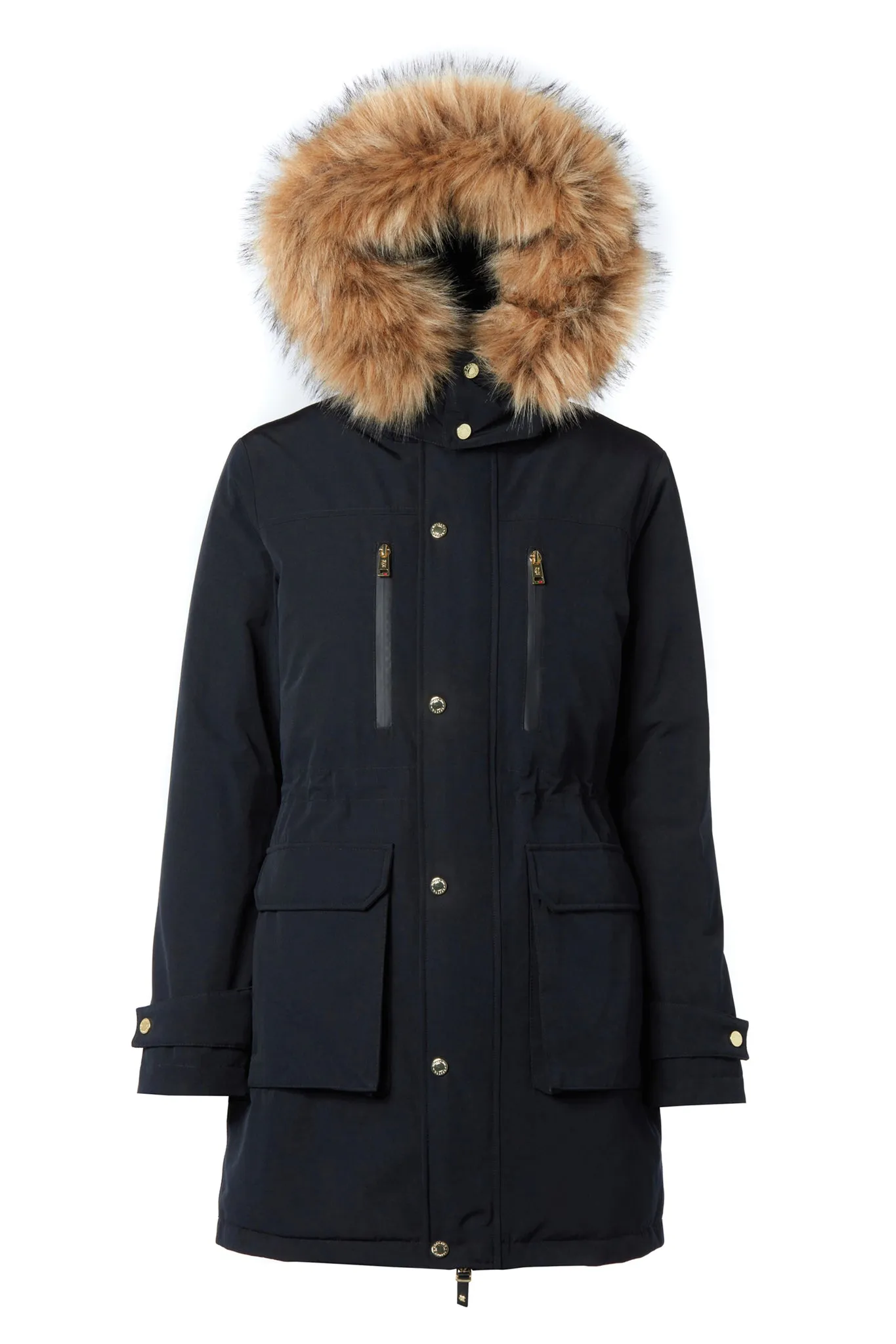 Holland Cooper Multi-Way Expedition Parka in Ink Navy