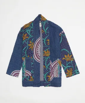 Kantha Quilted Jacket - No. 240501 - Extra Small