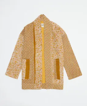 Kantha Quilted Jacket - No. 240504 - Extra Small