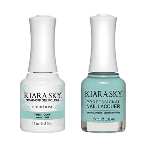 Kiara Sky Classic Gel & Polish Duo - #538 Sweet Tooth