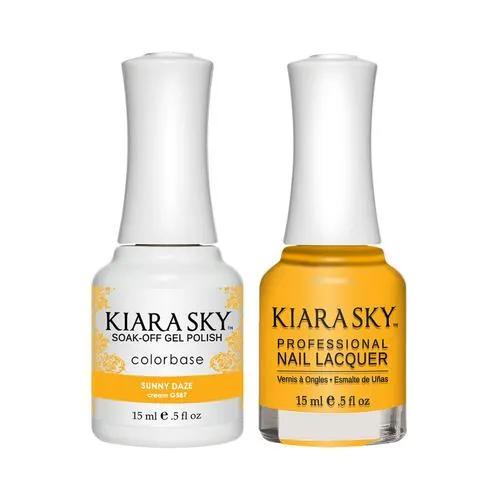 Kiara Sky Classic Gel & Polish Duo - #587 Sunny Daze