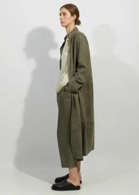 Long Suede Coat