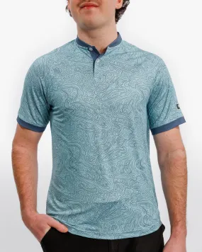 Loon Lake Topographic Blade Polo