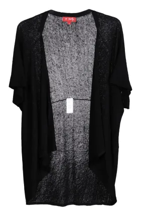 LUANA Black Batwing Cardigan