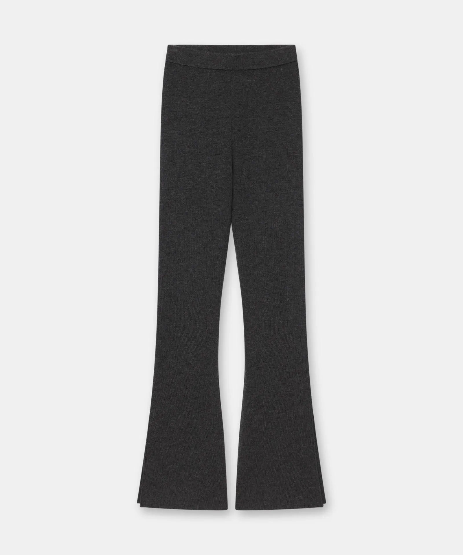 Luxe Merino Slim Pant with Slit