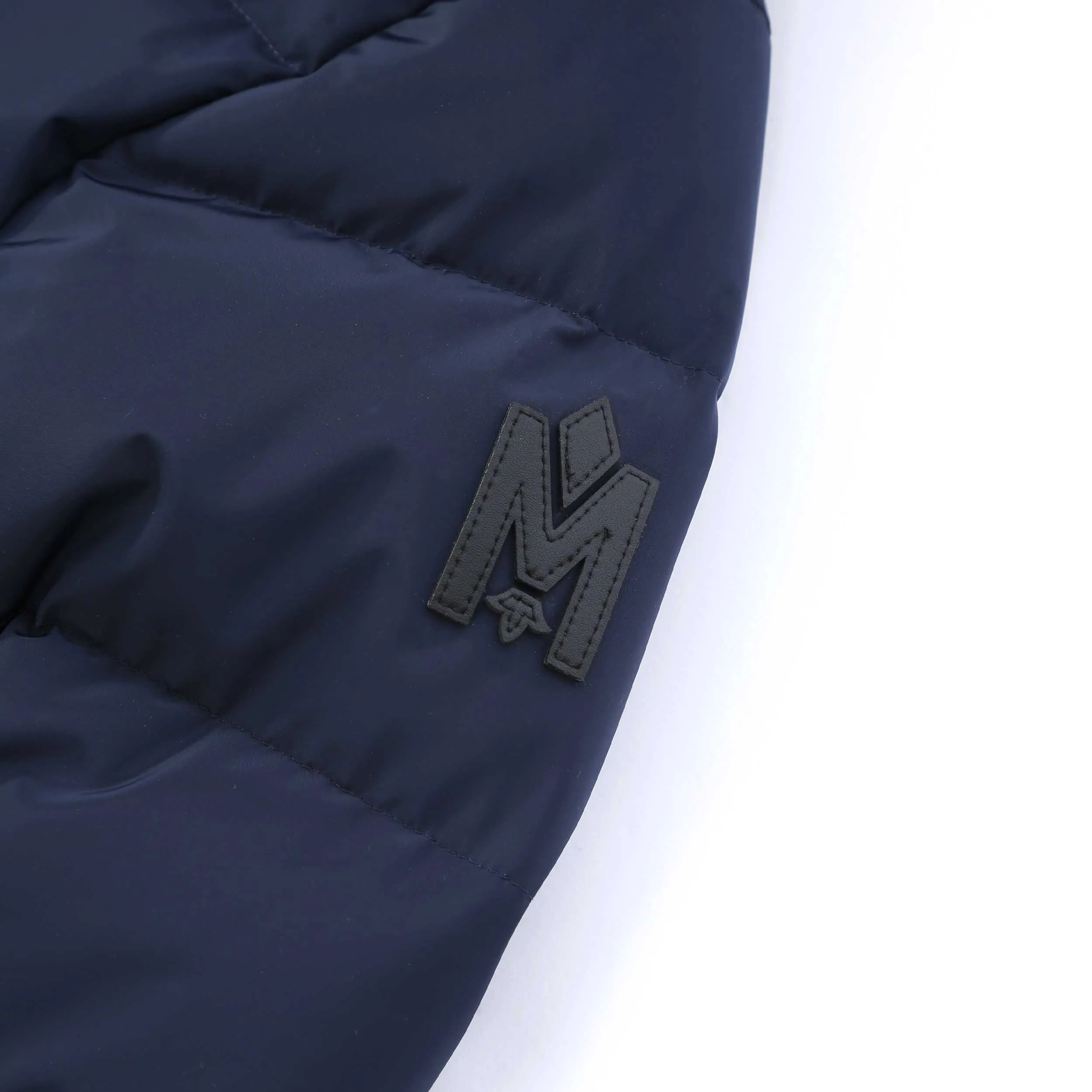 Mackage Hudson Kids Jacket in Navy