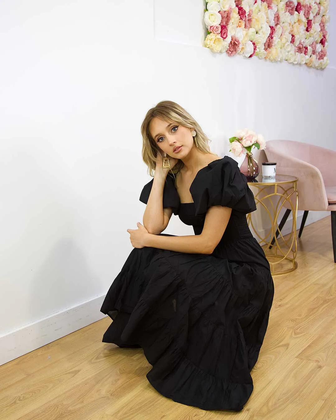 Mathilde Maxi Dress - Black