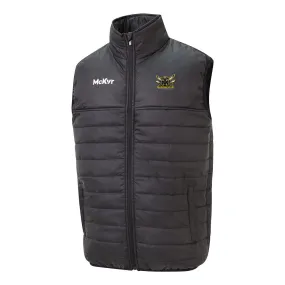 Mc Keever Manchester Mosquitoes AFL Core 22 Padded Gilet - Adult - Black