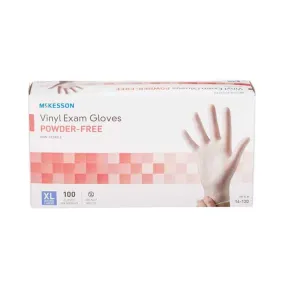 McKesson Powder Free Vinyl Gloves XL 14120 100ct