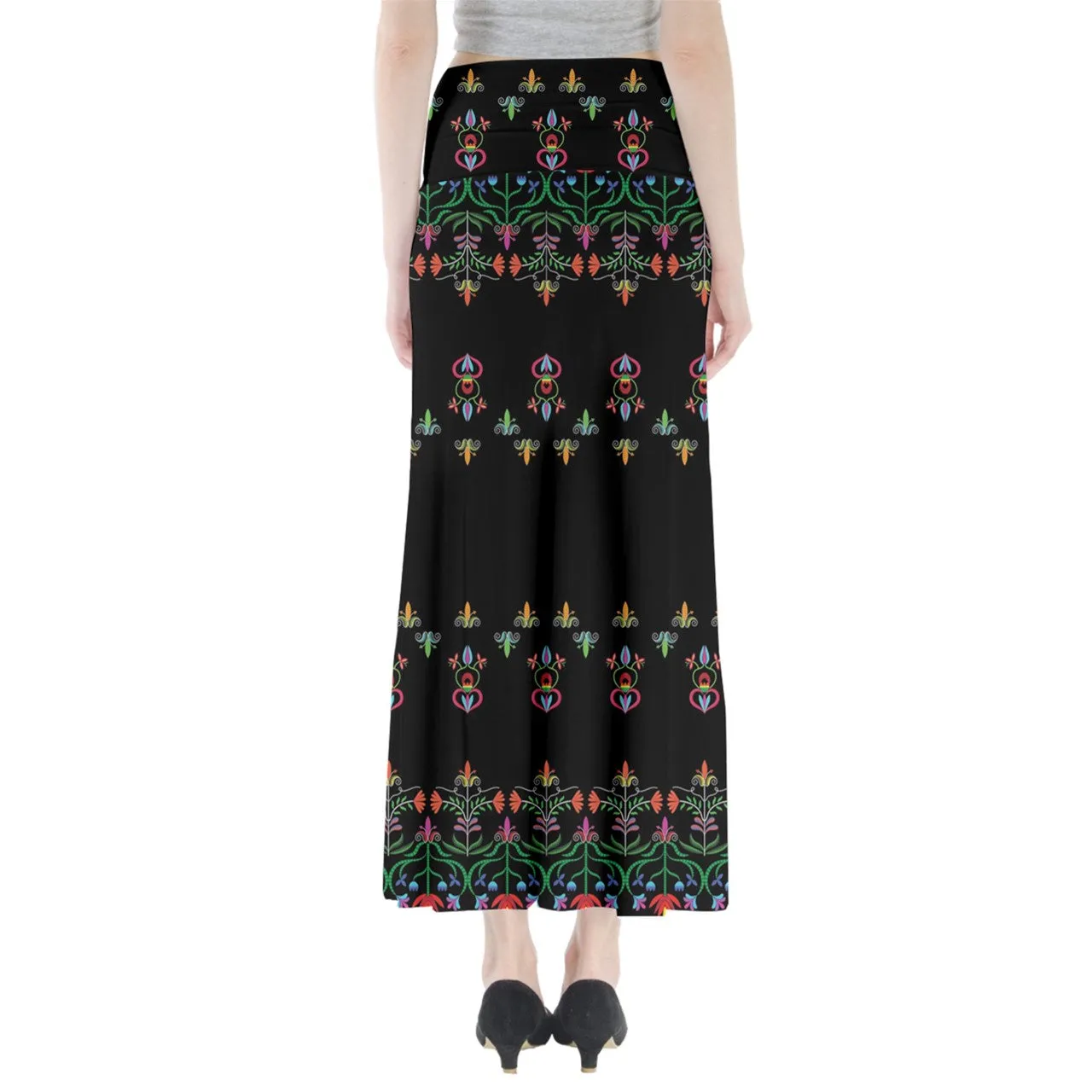 Metis Corn Mother Full Length Maxi Skirt