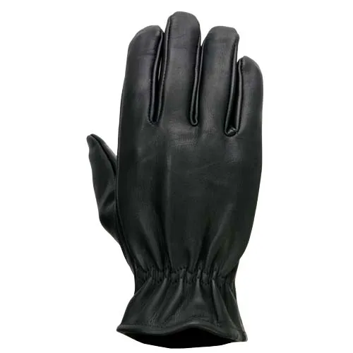 Milwaukee Leather MG7595 Men's Black Deerskin Unlined Motorcycle Hand Gloves W/ Sinch Wrist Closure