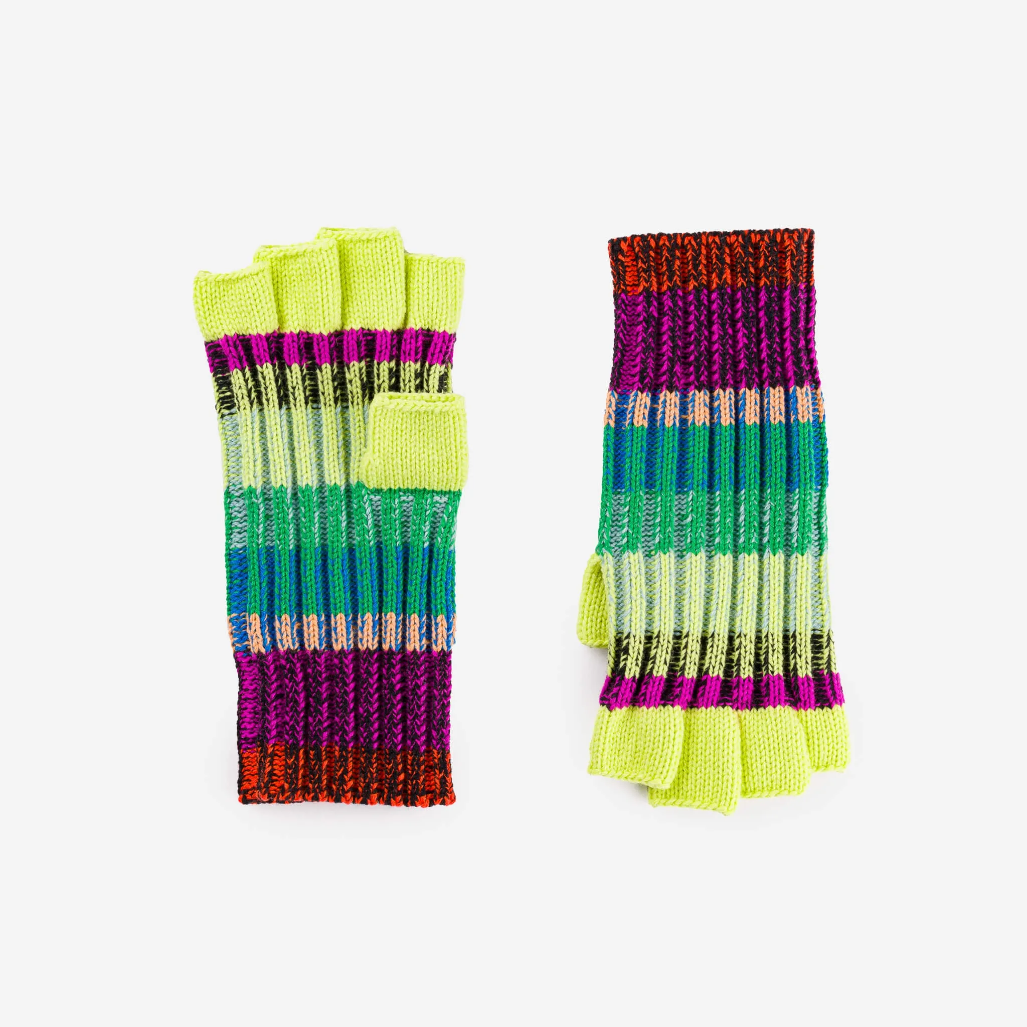 Mosaic Fingerless Gloves