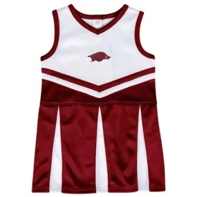 New - NCAA Arkansas Razorbacks Infant Girls' Cheer Dress - 12M