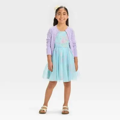 New - Zenzi Girls' Sleeveless Floral Dress