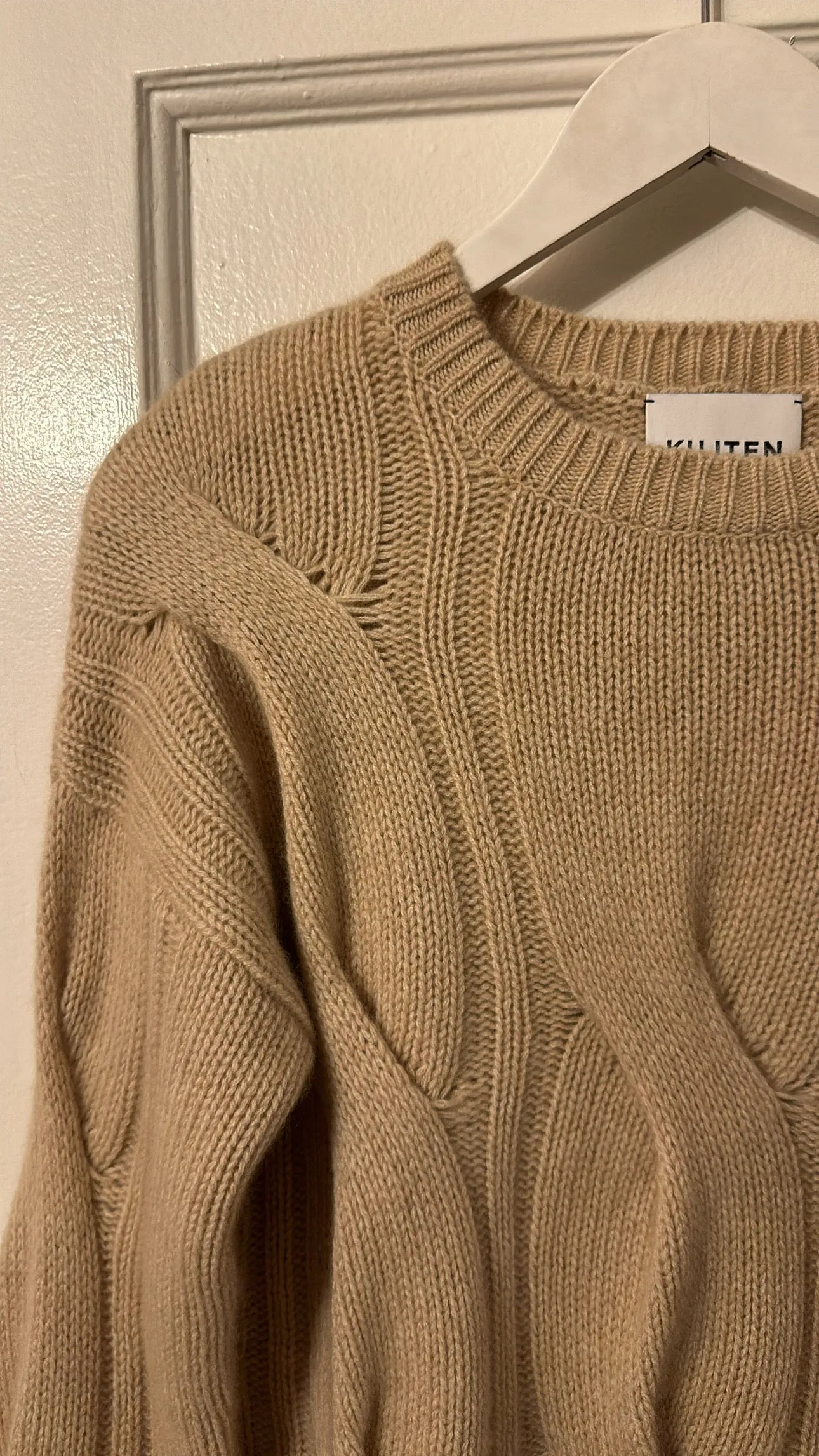 'Nils' Twisted Round Neck Sweater