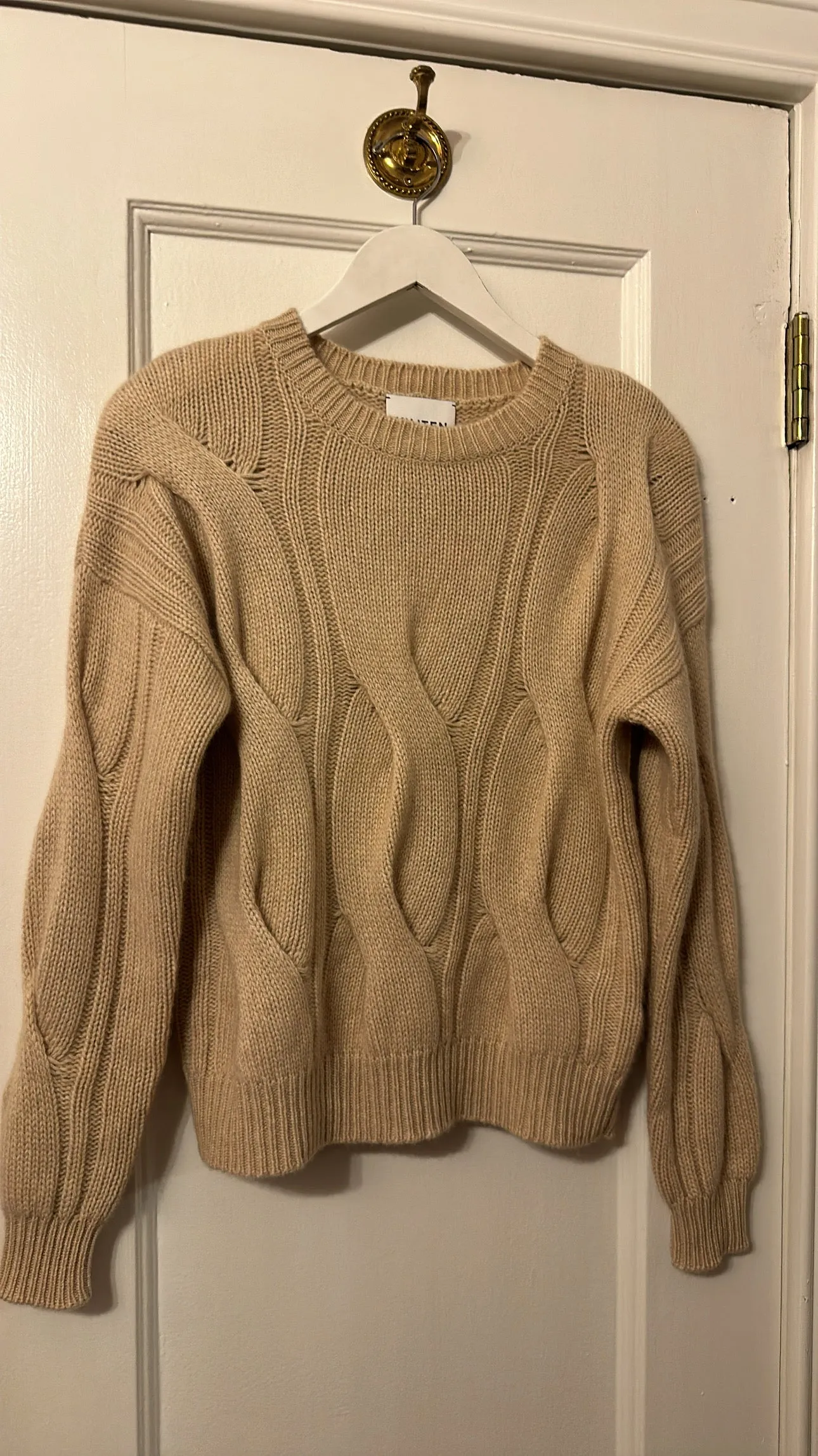 'Nils' Twisted Round Neck Sweater