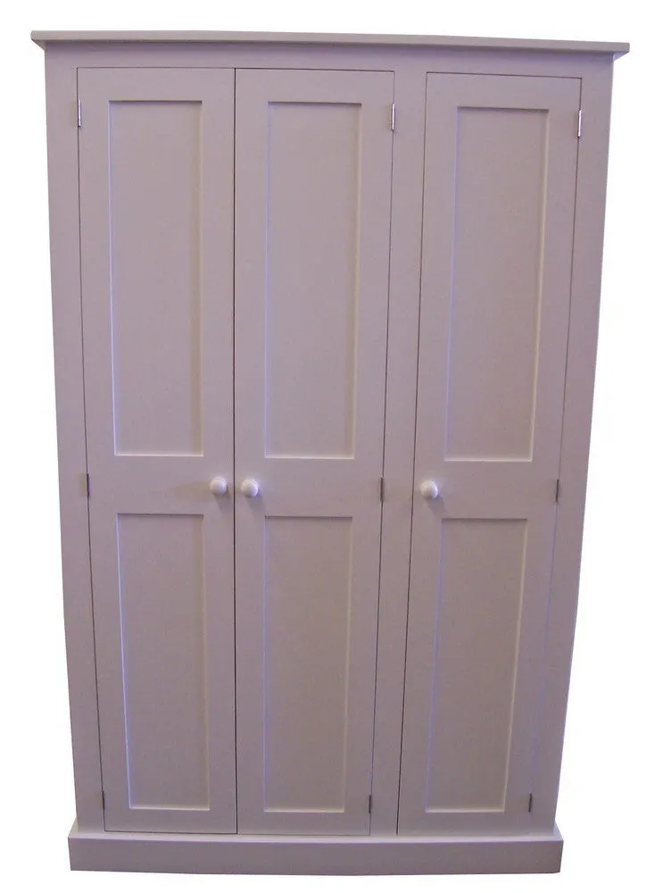 **NOW SOLD OUT** DELIVERED BEFORE CHRISTMAS - IN STOCK **3 Door Hall, Utility Room, Cloak Room Coat & Shoe Storage Cupboard (35 cm deep) - CHOOSE YOUR COLOUR