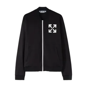 OFF-WHITE Single Arrow Track Jacket Black