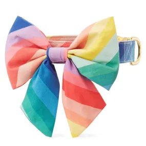 Over the Rainbow Lady Bow Collar