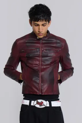 Oxblood Piston Jacket