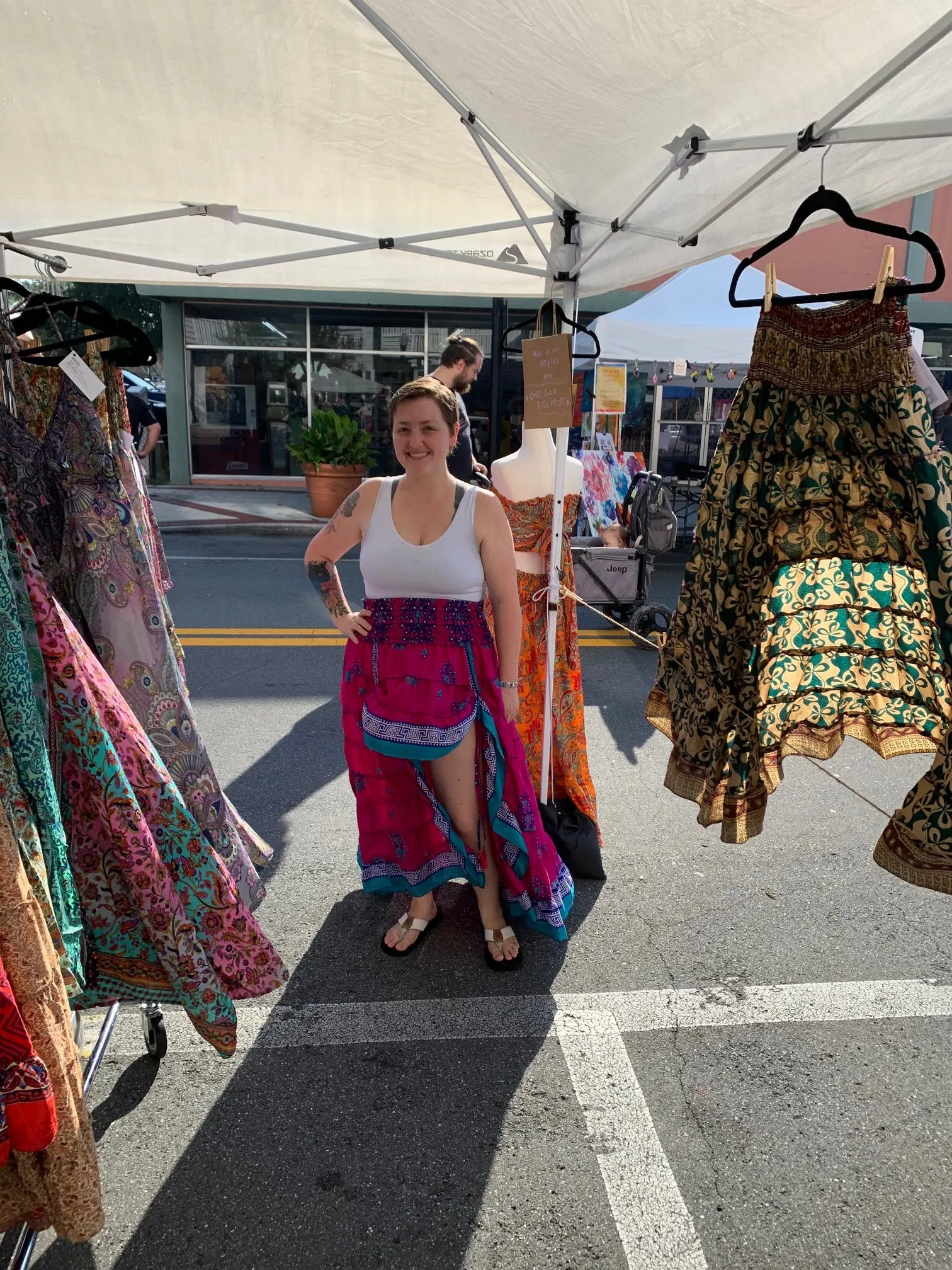 Peacock Skirt