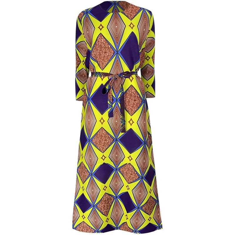 Pre Order:  Beauty Print Pleated Dress