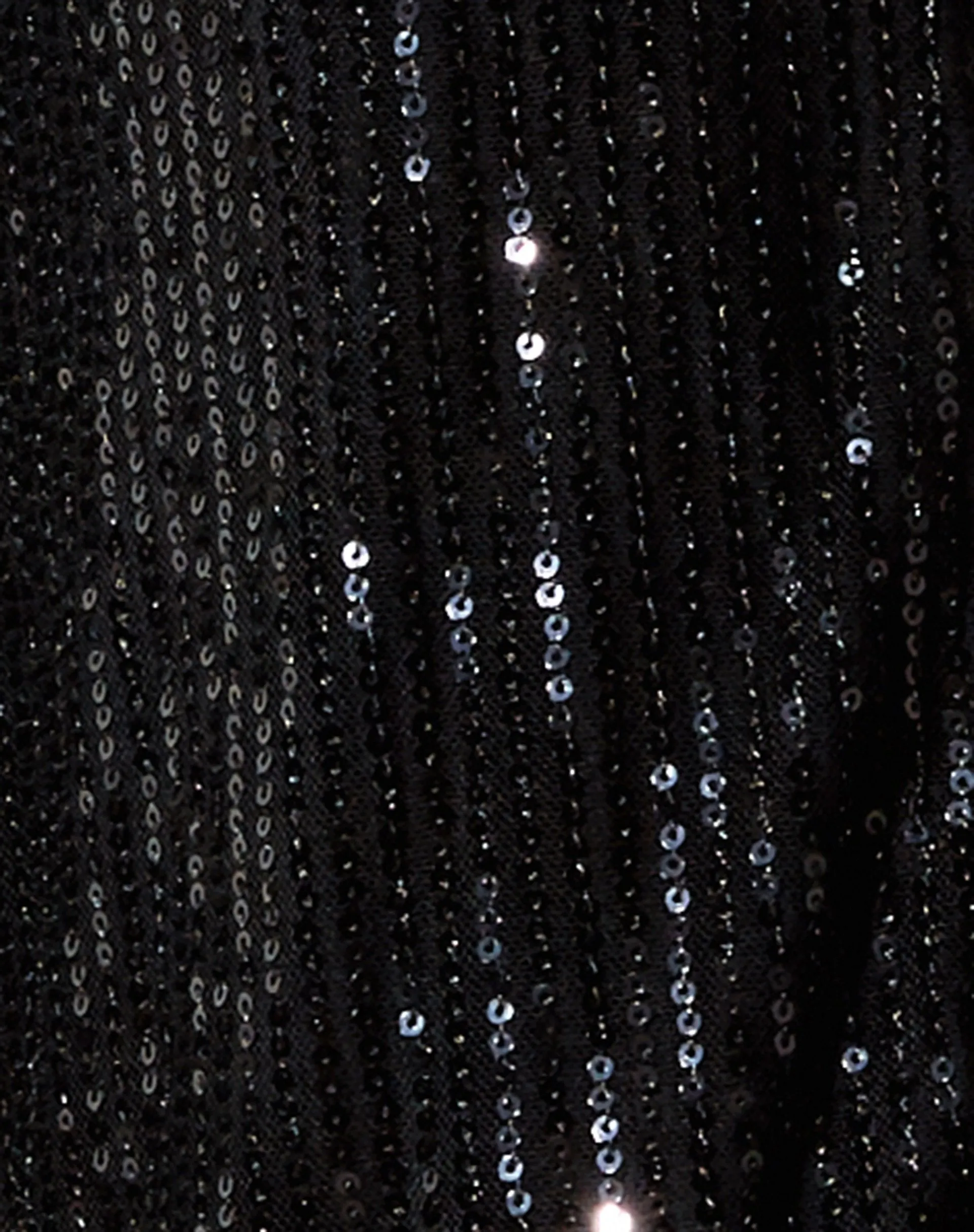 Pulo Cardi in Drape Sequin Black