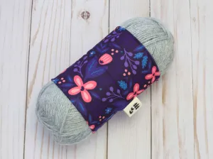 Purple Floral | Yarn Sweater