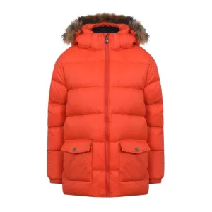 Pyrenex Kids Fur Orange Jacket