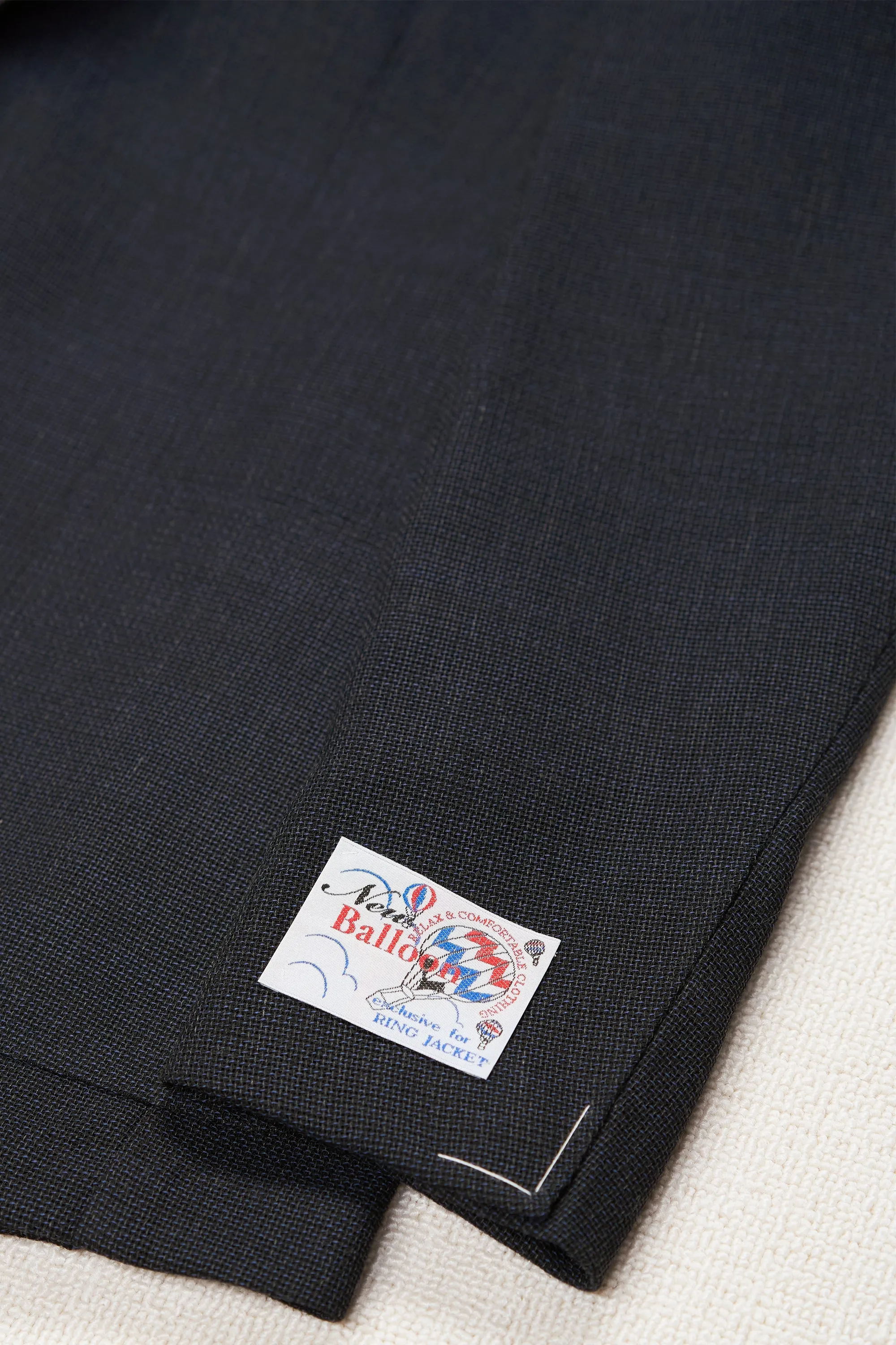 Ring Jacket 269F Dark Blue Balloon Wool Sport Coat