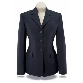 RJ Classics Ladies Devon Show Coat - Navy Herringbone