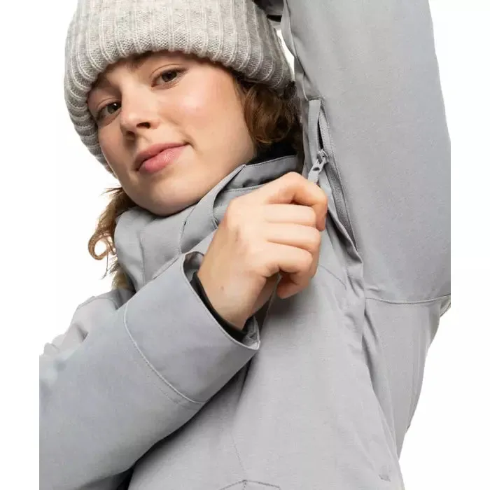 Roxy Meade Womens Snow Jacket - Heather Grey (SJEH)