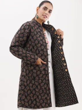 Shishir Tanvi Ajrakh Quilted Reversible Jacket