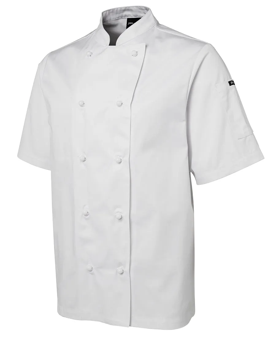 Short Sleeve Unisex Chefs Jacket