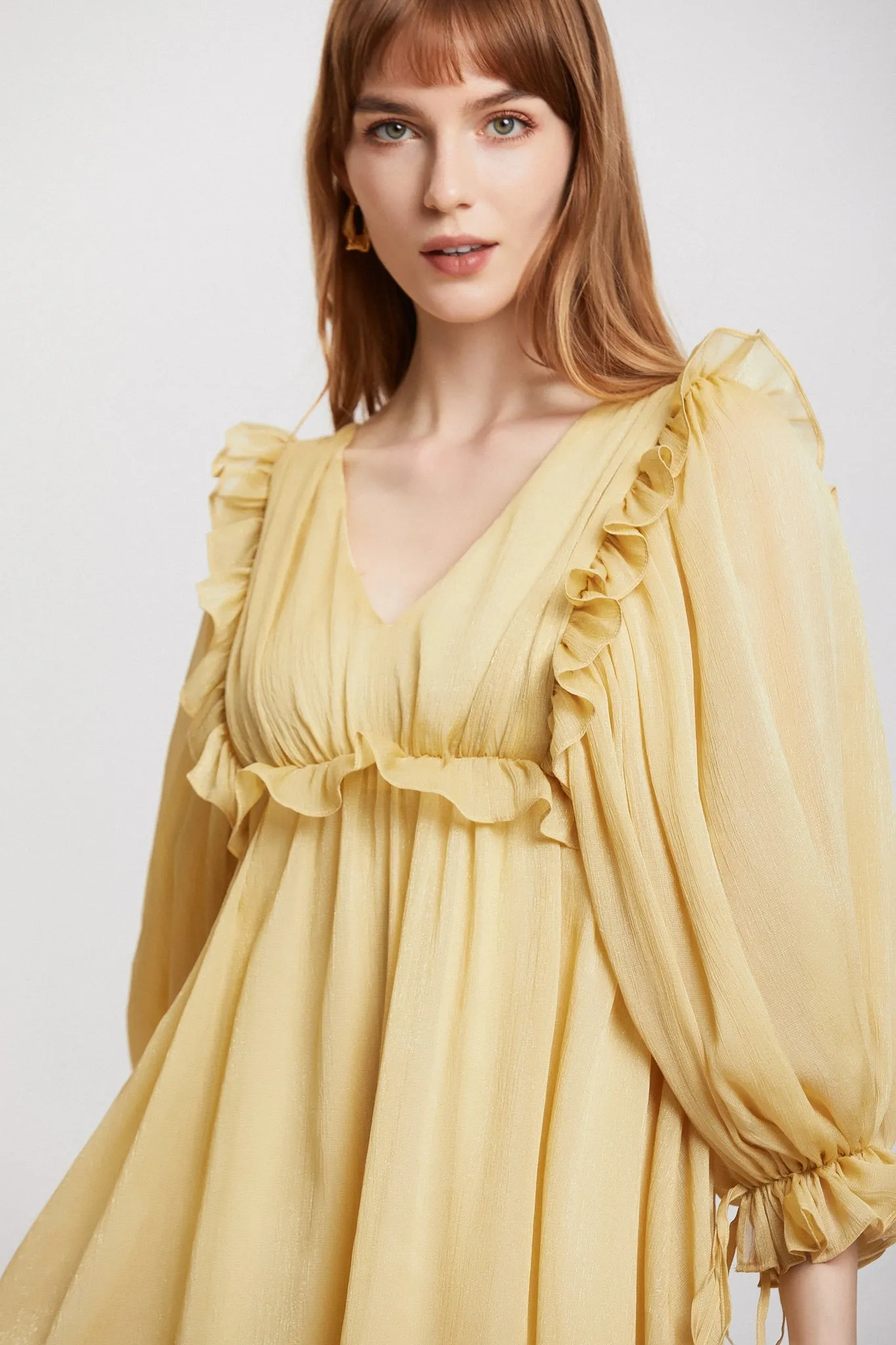 ST | Oncidium Chiffon Maxi Dress