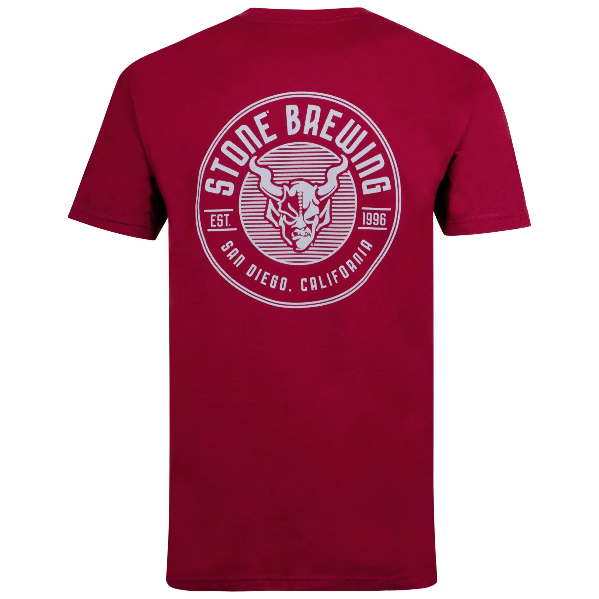 Stone Brewing Criterion Maroon Tee Shirt