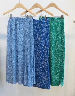 Sunset flower skirts