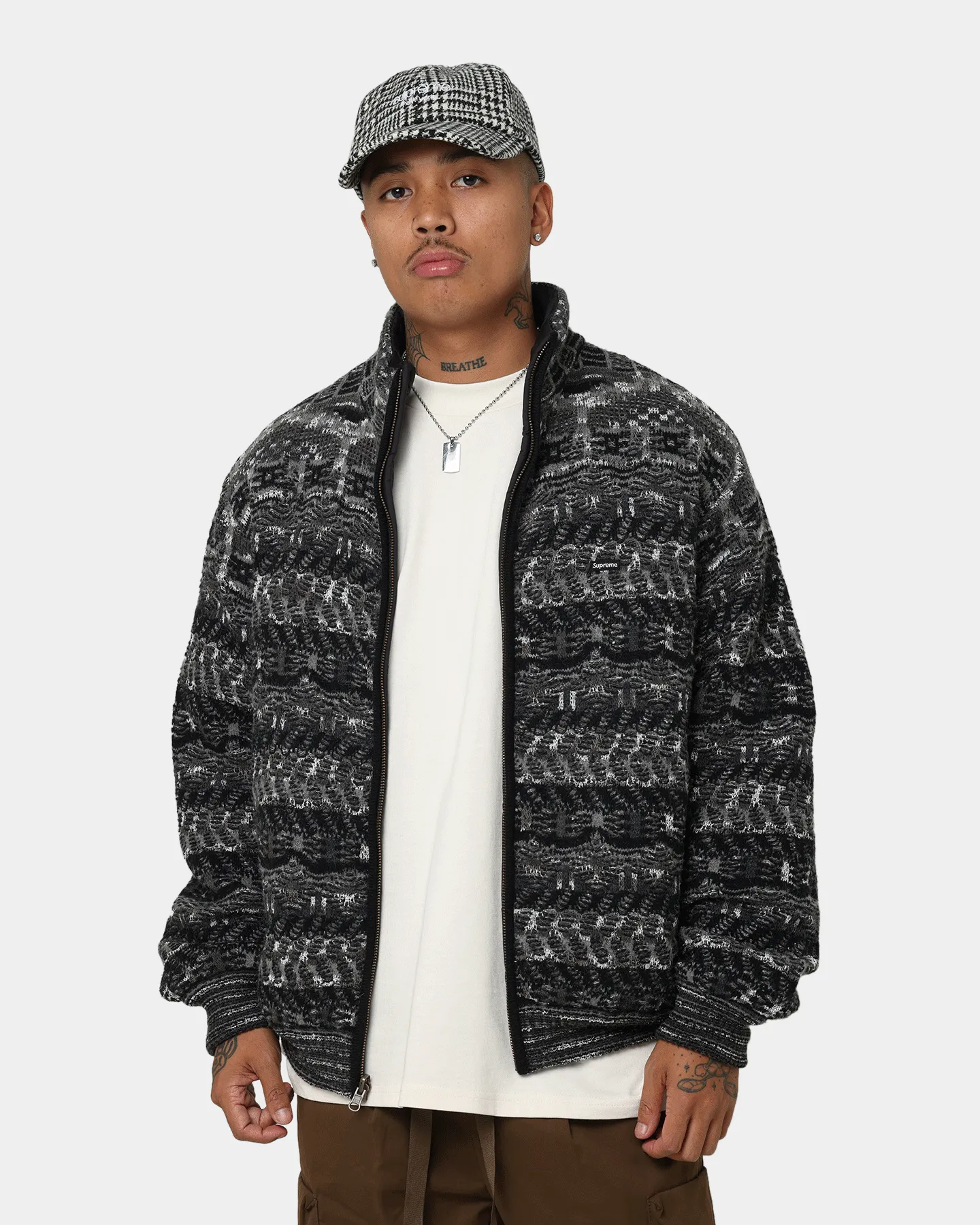 Supreme X Missoni Reversible Knit Jacket Black