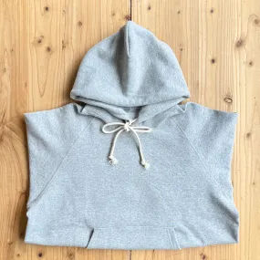 SWEAT PARKA RAGLAN SLEEVE GRAY