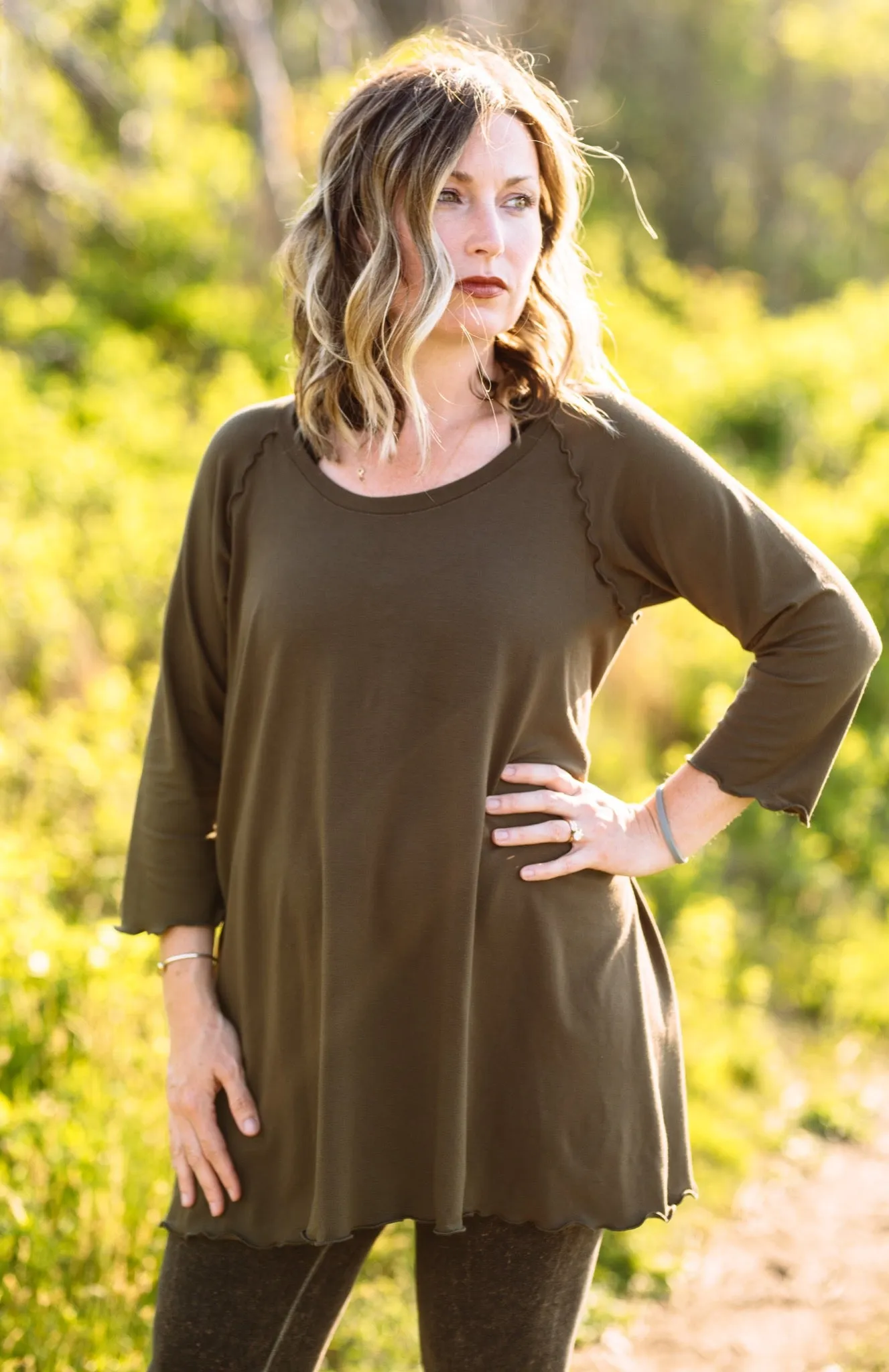 SWING tunic top