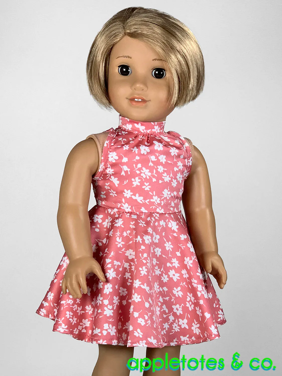 Sylvia Dress 18 Inch Doll Sewing Pattern